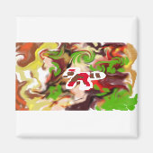 Red Panda are cool マグネット (正面)