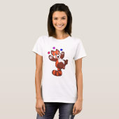 Red panda at Juggle Circus.PNG Tシャツ (正面フル)