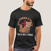 Red Panda For A Red Panda Expert Tシャツ (正面)