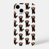 Red Panda iPhone Case iPhoneケース (裏面)