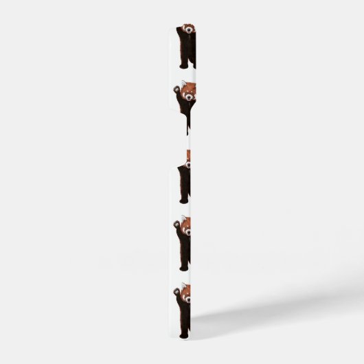 Red Panda iPhone Case iPhoneケース (右側面)