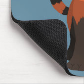 Red Panda Mousepad マウスパッド (コーナー)