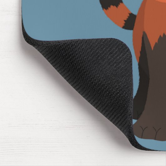 Red Panda Mousepad マウスパッド (コーナー)