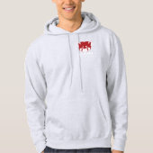 Red Panda Network Zip Hoodie - Dark パーカ (正面)