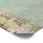 Red Panda & Owl Art Poster ポスター (角)