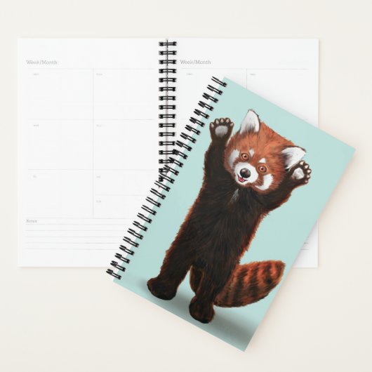 Red Panda Planner プランナー手帳 (ディスプレー)