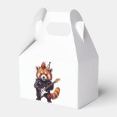 Red Panda Rocker Gift Box フェイバーボックス (裏面サイド)