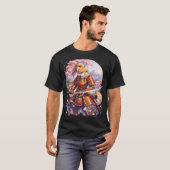 Red Panda Samurai  Tシャツ (正面フル)
