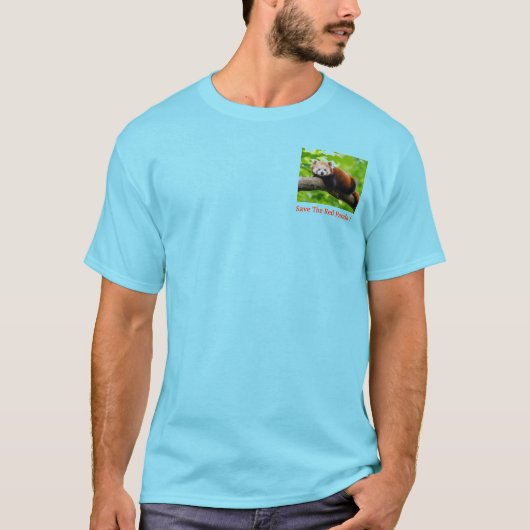 Red Panda Tシャツ (正面)
