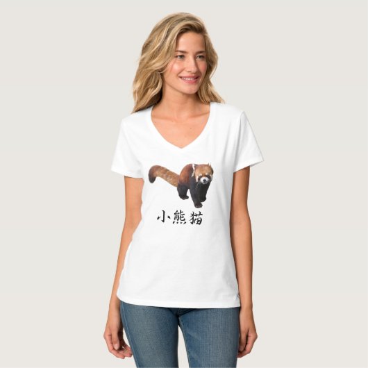 “Red Panda” Tシャツ (正面フル)