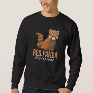 Red Panda Whisperer For A Red Panda Zoo Keeper スウェットシャツ