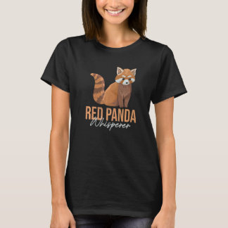 Red Panda Whisperer For A Red Panda Zoo Keeper Tシャツ