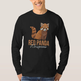 Red Panda Whisperer For A Red Panda Zoo Keeper Tシャツ