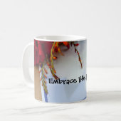 Red Parrot on a Mug コーヒーマグカップ (正面左)