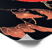 Red Parrot on the Branch of a Tree by Ito Jakuchu ポスター (角)