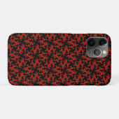 Red Pattern phone case – Stylish & Protection Case-Mate iPhoneケース (裏面(横))