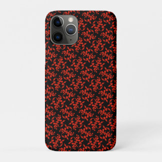 Red Pattern phone case – Stylish & Protection iPhone 11 Proケース