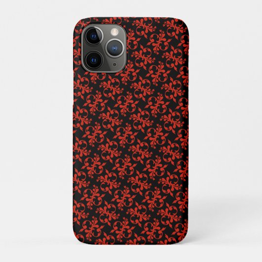 Red Pattern phone case – Stylish & Protection Case-Mate iPhoneケース (裏)