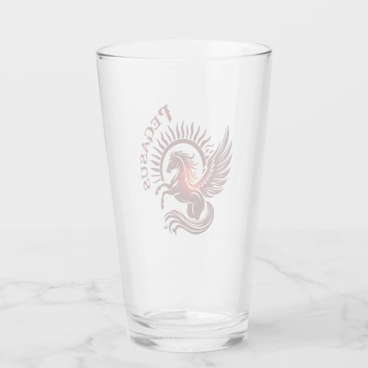 Red Pegasus2-Drinkware タンブラーグラス (裏面)