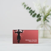 Red Personal Trainer 名刺 (スタンド正面)