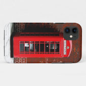 Red Phone Box London Englandイギリス Case-Mate iPhoneケース (裏面(横))