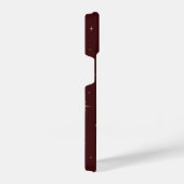 🔥 Red Phone Case with Big M & Yellow Stars – Bold iPhoneケース (右側面)