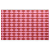 Red Pink Harlequin Checkered Design  ファブリック (ヤード)