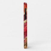 Red & Pink Marble Gold iPhone 11 Case Case-Mate iPhoneケース (裏面/左)