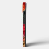 Red & Pink Marble Gold iPhone 13 phone Case Case-Mate iPhoneケース (裏面 / 左)