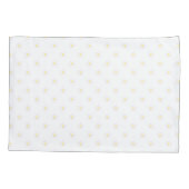 Red Pink Strawberry Pattern Cute Flowers 枕カバー (裏面)