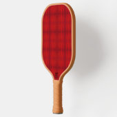"Red Plaid" (carbon fiber) Pickleball Paddle ピックルボールラケット (左)