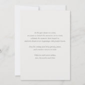 Red Plaid Merry Christmas Holiday 招待状 (裏面)