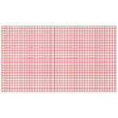 Red Plaid Print テーブルクロス (正面(横))