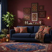 Red Plaid Throw Blanket - Gifts  スローブランケット