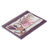 Red Plum Blossoms ノートブック (左側)