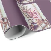 Red Plum Blossoms ラッピングペーパー (ロールコーナー)