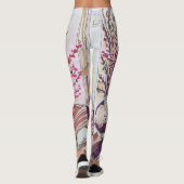 Red Plum Blossoms レギンス (裏面)