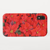 Red Poinsettias Iクリスマスホリデーフローラ写真 Case-Mate iPhoneケース (裏面(横))