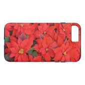 Red Poinsettias Iクリスマスホリデーフローラ写真 Case-Mate iPhoneケース (裏面(横))