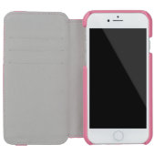 Red Poinsettias Iクリスマスホリデーフローラ写真 Incipio iPhoneウォレットケース (内側)