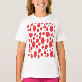 Red Polka Dot T-Shirt Tシャツ