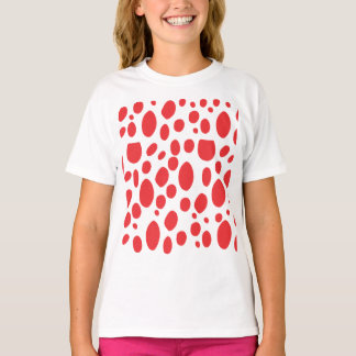 Red Polka Dot T-Shirt Tシャツ