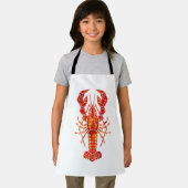 Red polygonal lobster エプロン (インサイチュ)