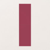 Red Poppiesソーシャルメディアハッシュタグ結婚の 名刺 (内部フラット)