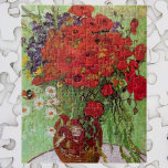 Red Poppies and Daisies by Vincent van Gogh ジグソーパズル<br><div class="desc">Still Life: Red Poppies and Daisies by Vincent van Gogh is a vintage fine art post impressionism still life floral painting. A beautiful bouquet of red poppy flowers and white daisy flowers fresh from the garden in a decorative vase. About the artist: Vincent Willem van Gogh (1853 -1890) was one...</div>