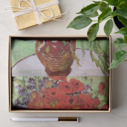 Red Poppies and Daisies by Vincent van Gogh 薄葉紙 (ギフト)