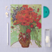 Red Poppies and Daisies by Vincent van Gogh 薄葉紙 (クラフト)