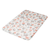 Red Poppies Bath Mat – Nordic Style バスマット (アングル)