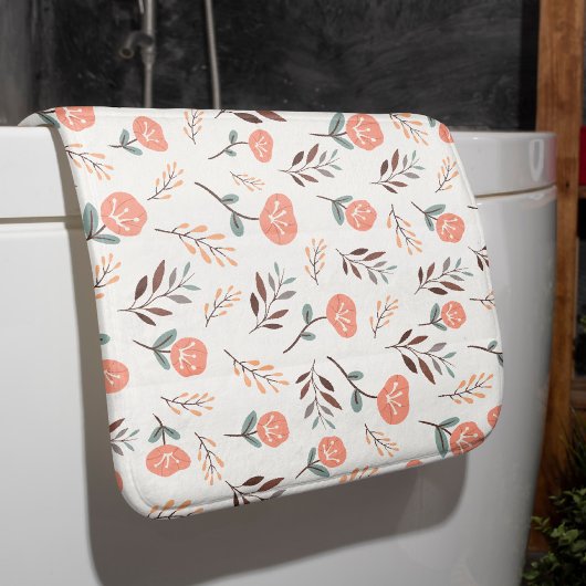 Red Poppies Bath Mat – Nordic Style バスマット