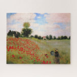 Red Poppies by Monet - Poppy Field Parasol Woman ジグソーパズル<br><div class="desc">クロード絵画・モネによる印象派の風景 – クラシック最高傑作 – クロード・モネの印象派のシリー絵画ズ – Poppy Field</div>